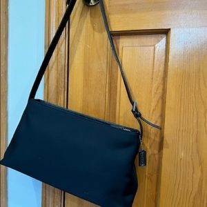 Coach vintage Mercer nylon and leather shoulder bag